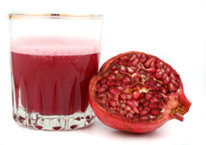 pomegranate juice reduce to abdominal fat