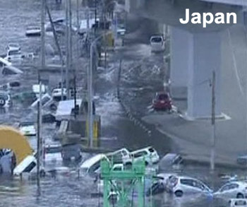 massive japan earthquake and tsunami