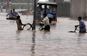 on friday morning in delhi due to the heavy rain
