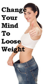 Be positive about yourself and lose weight